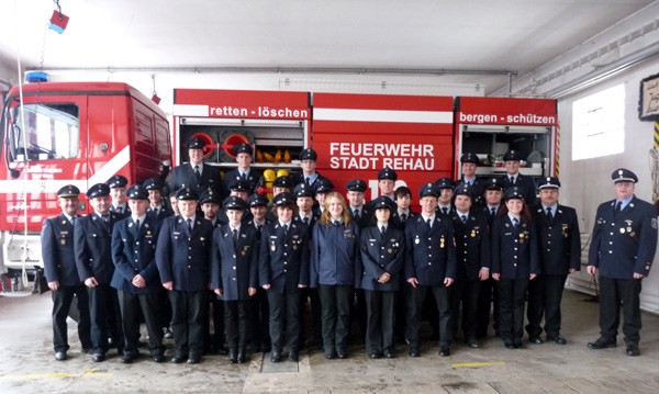 Gruppenbild zum Truppführerlehrgang 2010 in Rehau