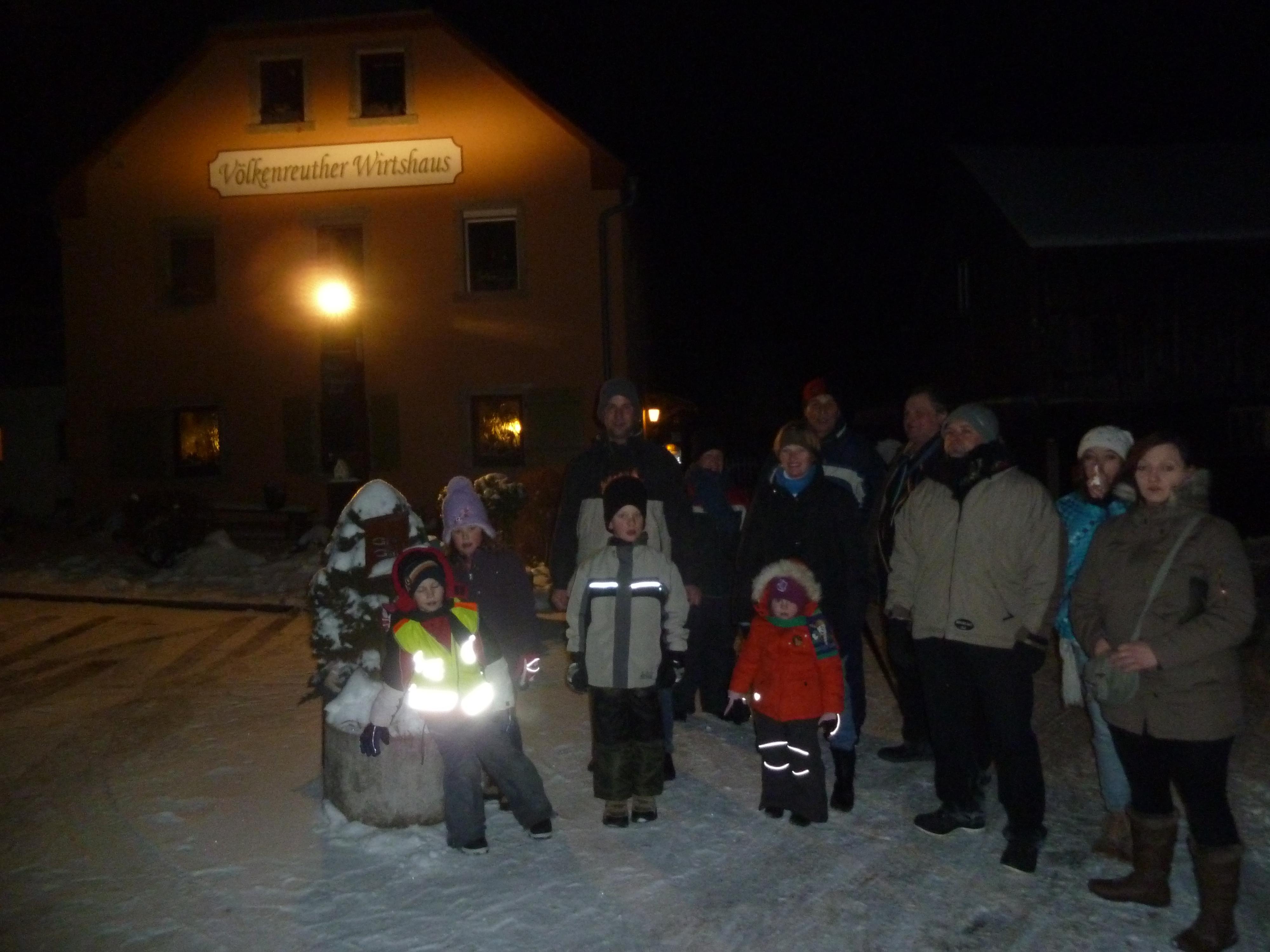 Winterwanderung nach Völkenreuth 2013