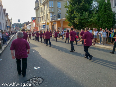 Vereinswiesenfestumzug 2018 in Schwarzenbach