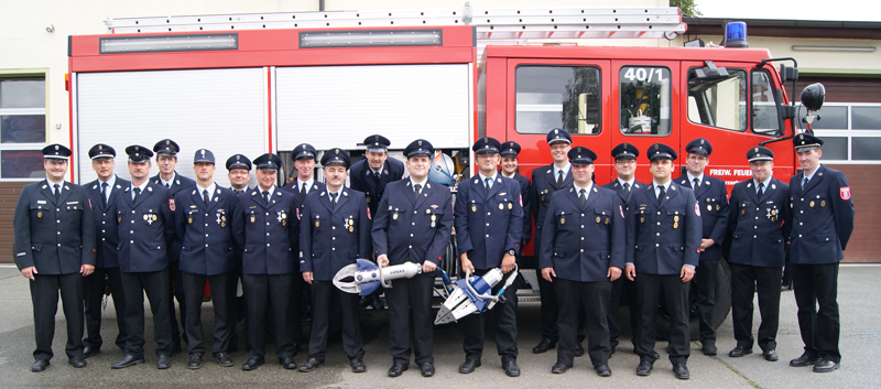 Gruppenbild Leistungsprüfung THL 5. September 2015