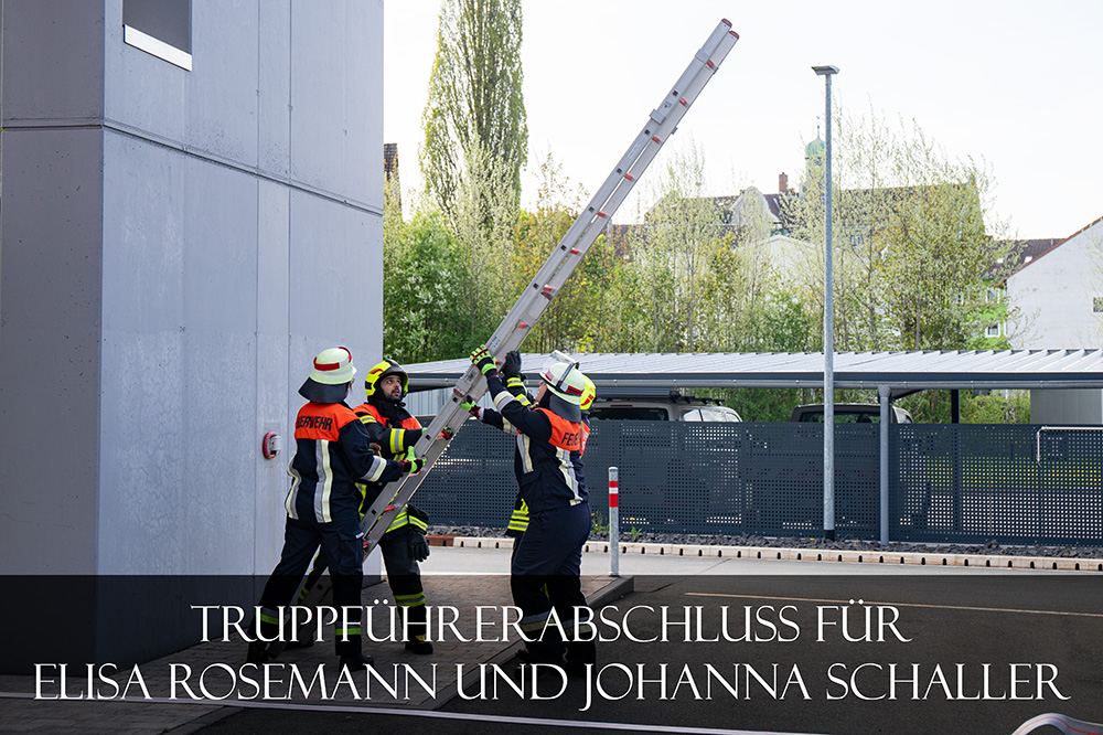 Truppführerabschluss in Rehau