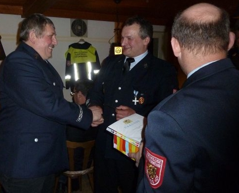 40 Jahre aktiv bei unserer Wehr: Rudolf Schaller