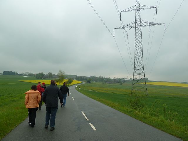 Unsere Wanderfreunde auf den Weg nach Benk