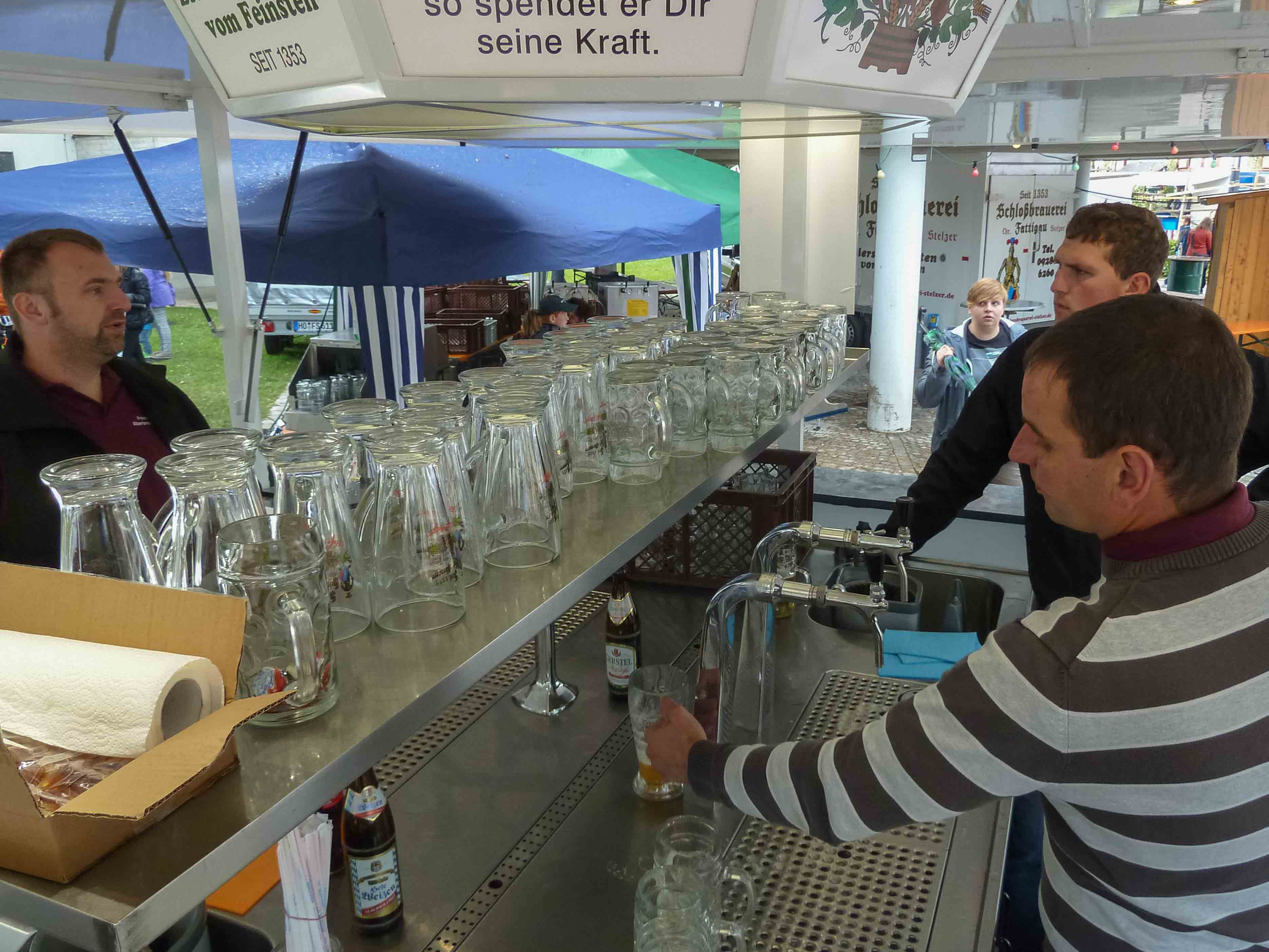 Servicedienst im Altstadtfest