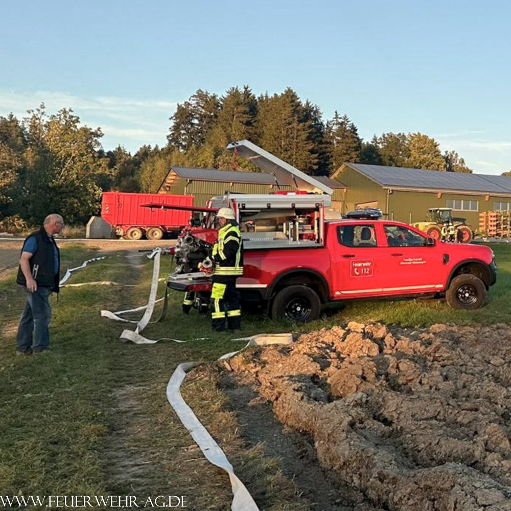 Übung zur Brandschutzwoche 2025